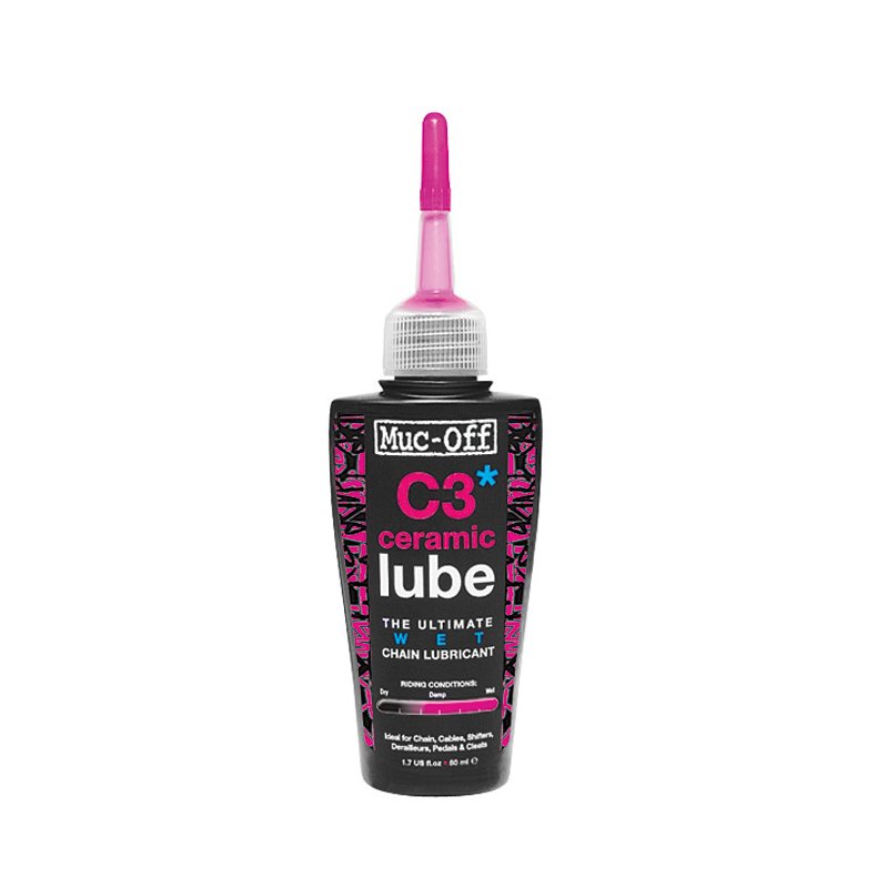 Muc-Off Sm&oslash;remiddel WET Lube - C3 CERAMIC 50ml