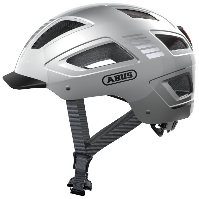 Abus Hyban 2.0 Signal S&oslash;lv XL - (58-63 cm)