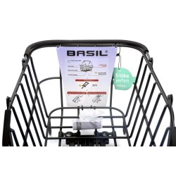 Basil Stormasket bagkurv MIK