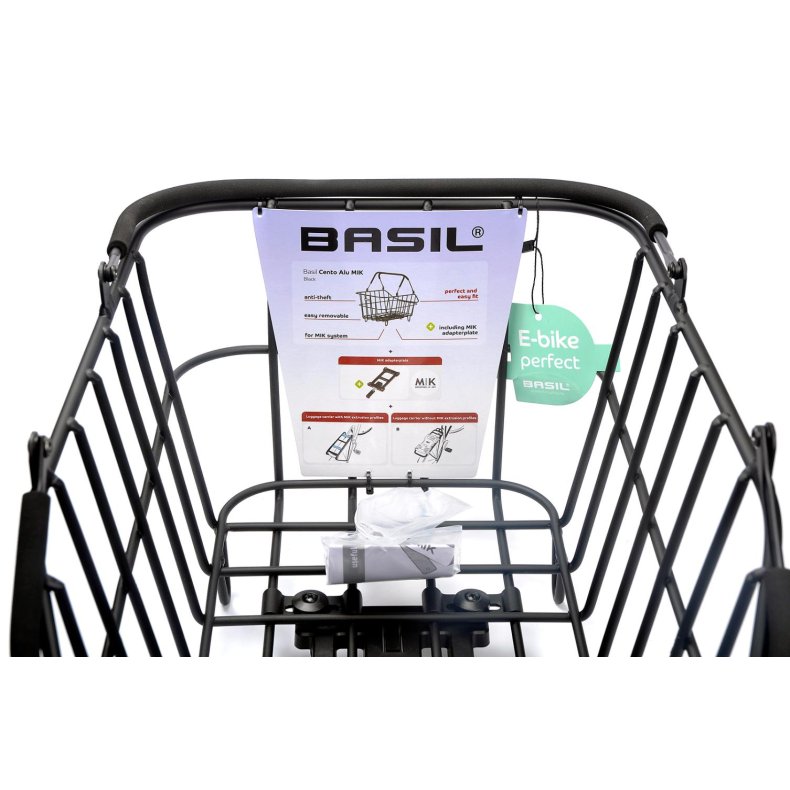 Basil Stormasket bagkurv MIK