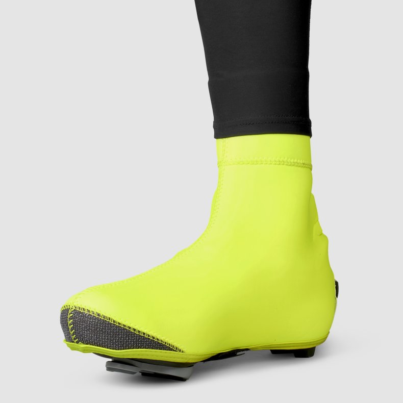 GripGrab RaceThermo Hi-Vis Vandt&aelig;t Vinter Landevejs Skoovertr&aelig;k