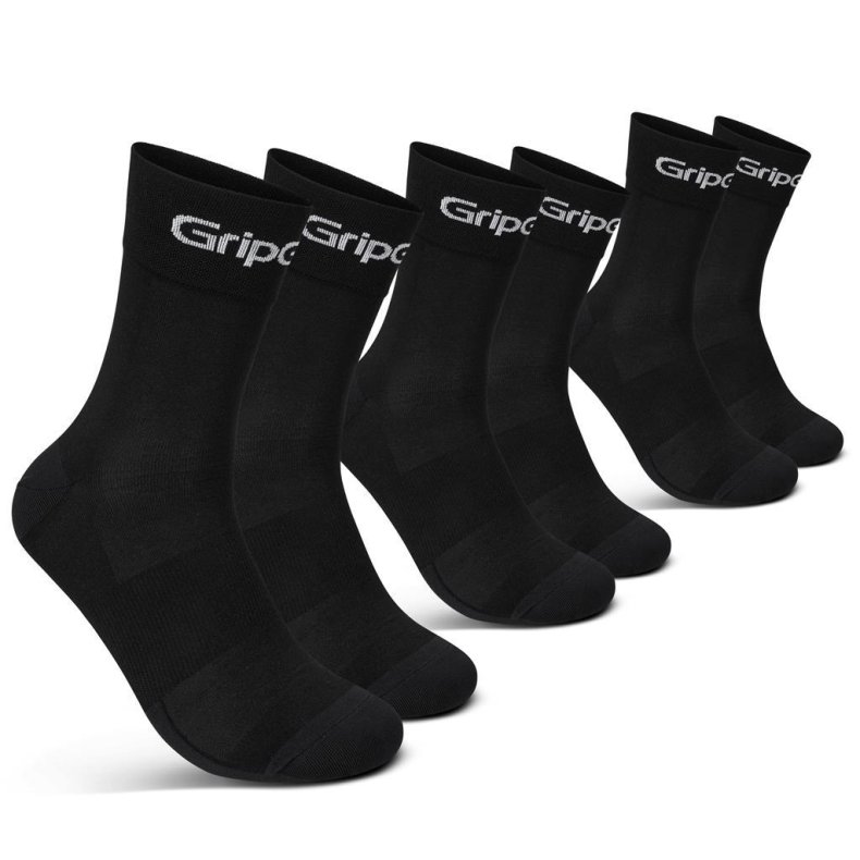 GripGrab Str&oslash;mper RIDE Regular Cut Socks 3pak