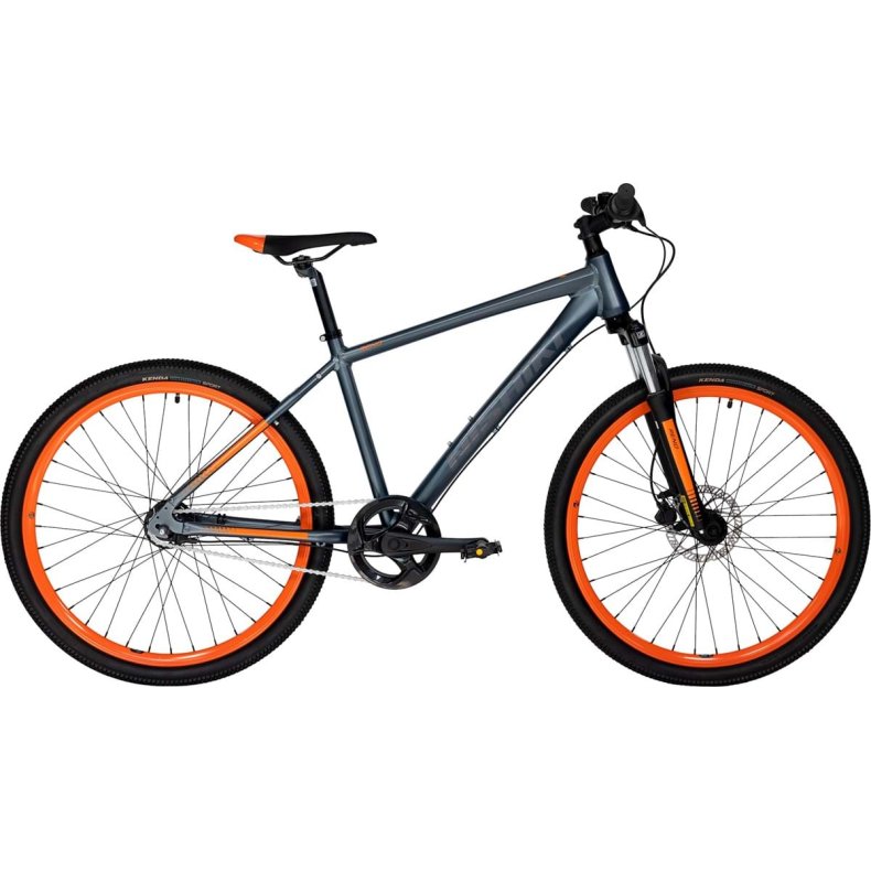 Nishiki Reno 7 Gear Mat Gr&aring;/Orange 26"
