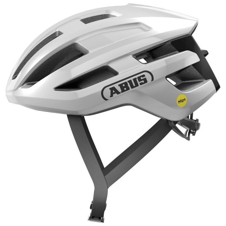 Abus PowerDome MIPS Hvid Large - (57-61 cm)