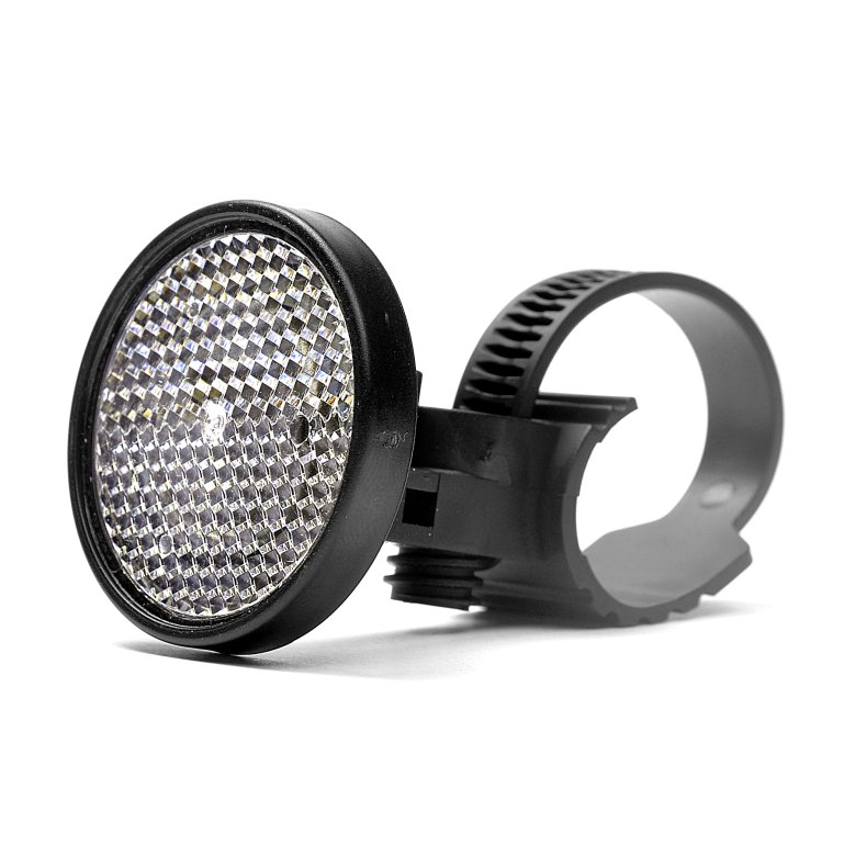 AXA Refleks Hvid med b&aring;nd