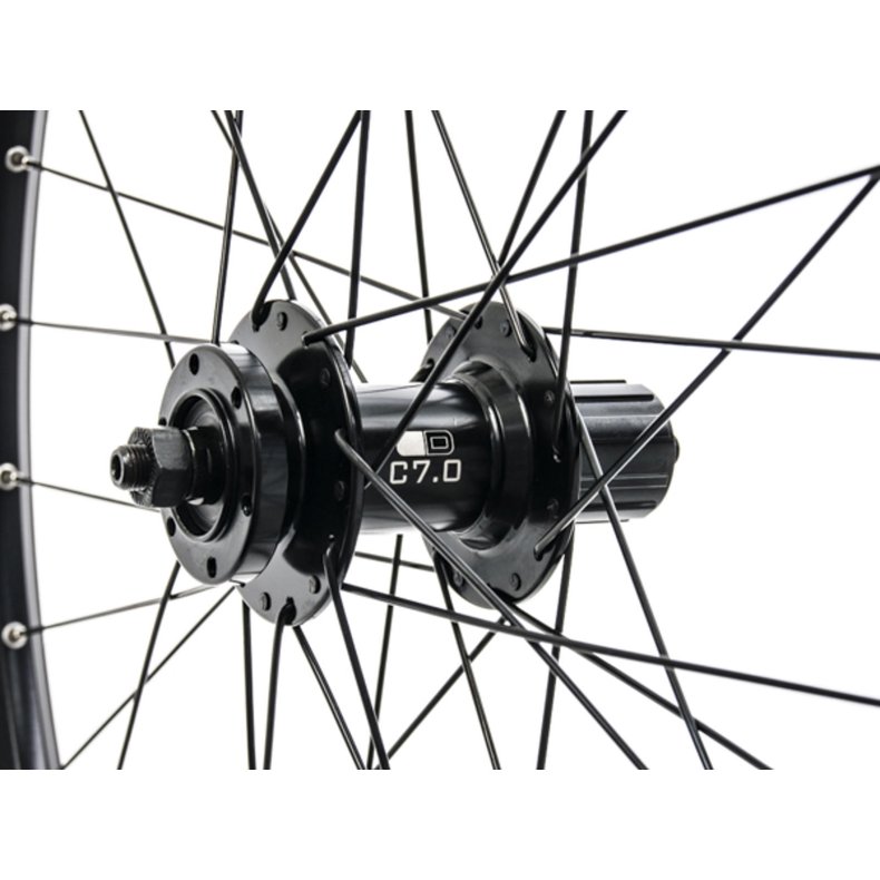 Connect Baghjul 29" 8-10 Speed 9x135mm f&aelig;lg bremse QR Sort