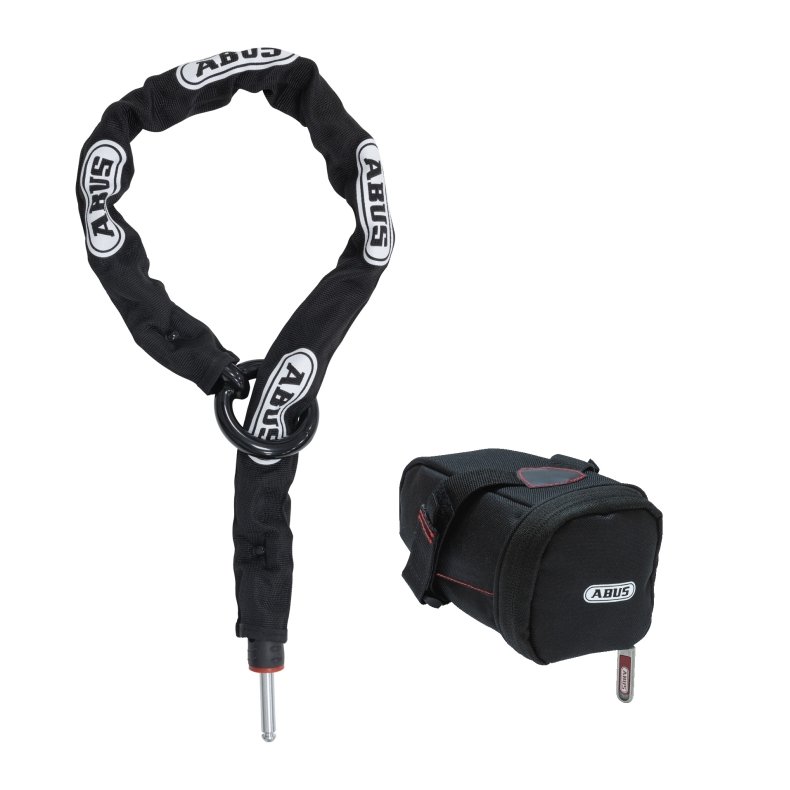 Abus K&aelig;de 8 mm 2.0 til ringl&aring;s m/taske