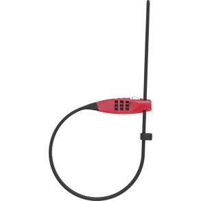 Abus Combiflex™ travelguard red