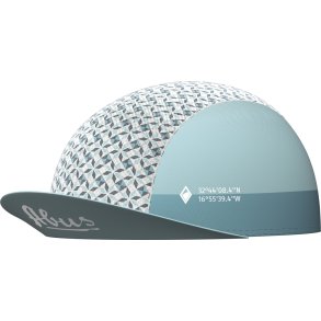 Abus Race Cap porto blue M/L Blå Medium / Large - (56-61 cm)