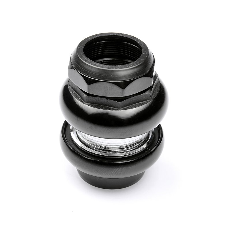 Bikepartner Styrfittings 1-1/8" Med Gevind Sort