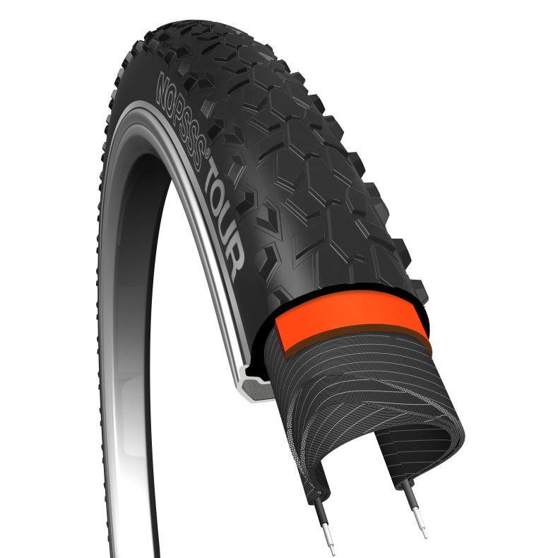 Nopssss D&aelig;k 27.5 x 2.10 Tour 3mm beskyttelse
