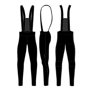 GripGrab PACR Vandafvisende bibtights uden pude