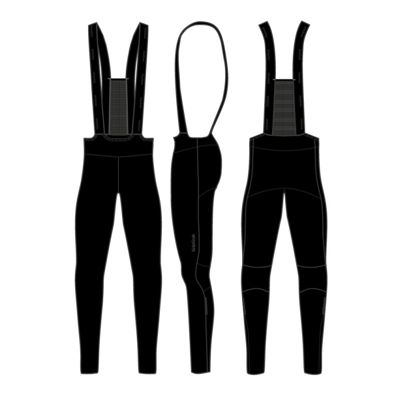 GripGrab PACR Vandafvisende bibtights uden pude