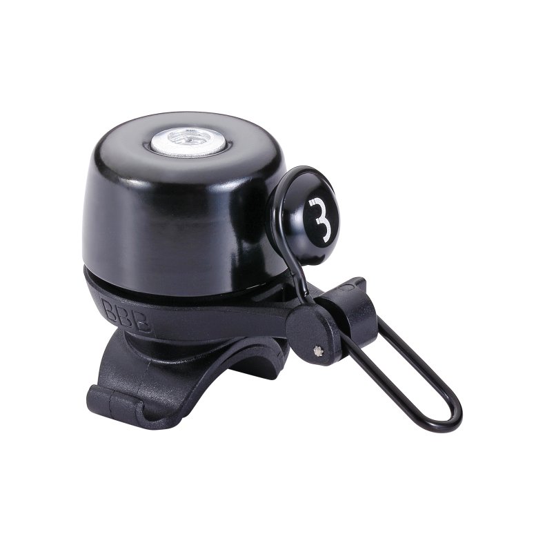 BBB Ringklokke noisy sort messing med elastikker