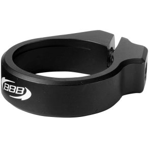 BBB Sadelklampe til 28.6mm Sort Alu f. carbon