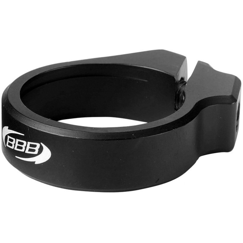 BBB Sadelklampe til 28.6mm Sort Alu f. carbon