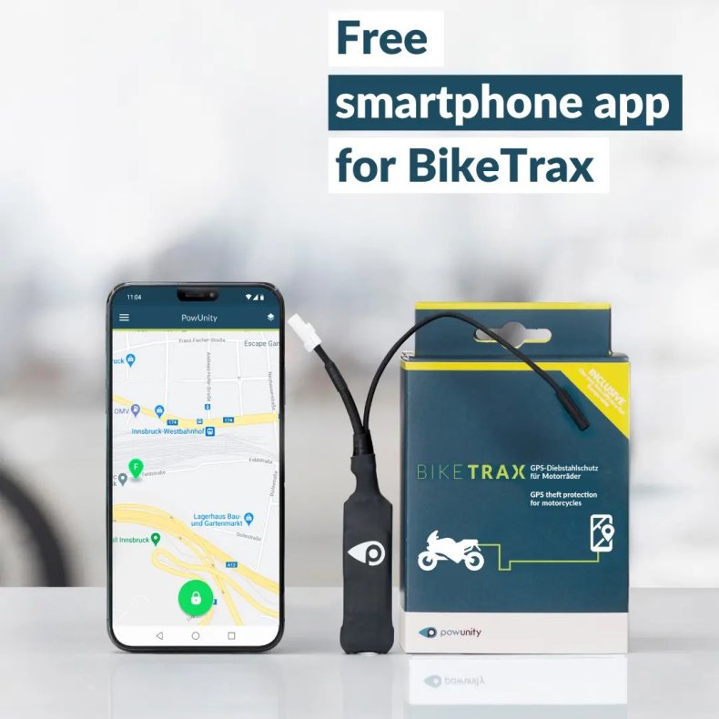 Powunity GPS Bike-Track til motorcykel