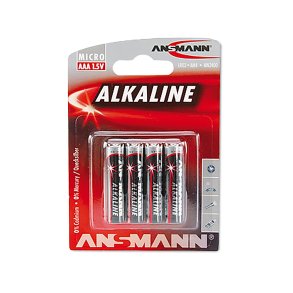 Ansmann Batteri LR03 AAA 4 stk