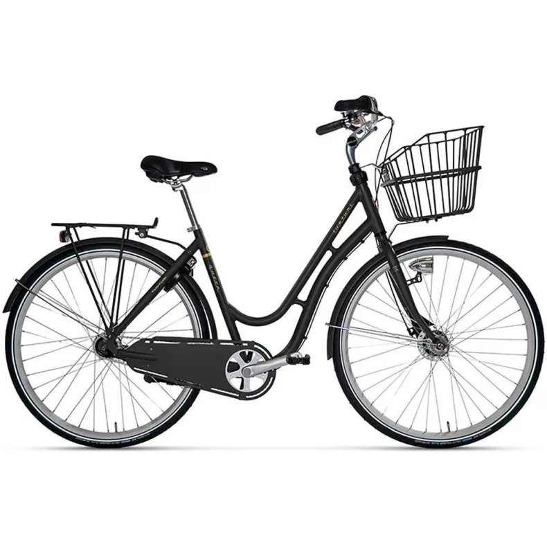 Tunturi Queen 7 Speed med fodbremse Sort 51cm