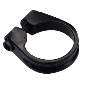 Bike Attitude Sadelklampe Alu 31,8mm Sort