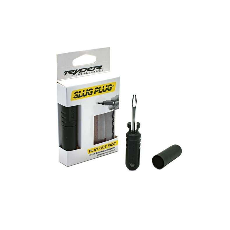 Ryder Tubeless d&aelig;k repair kit med 2 slags Plugs