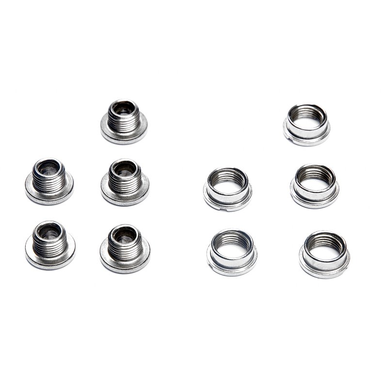 Bikepartner Klingebolt Enkelt Rustfri 5 stk