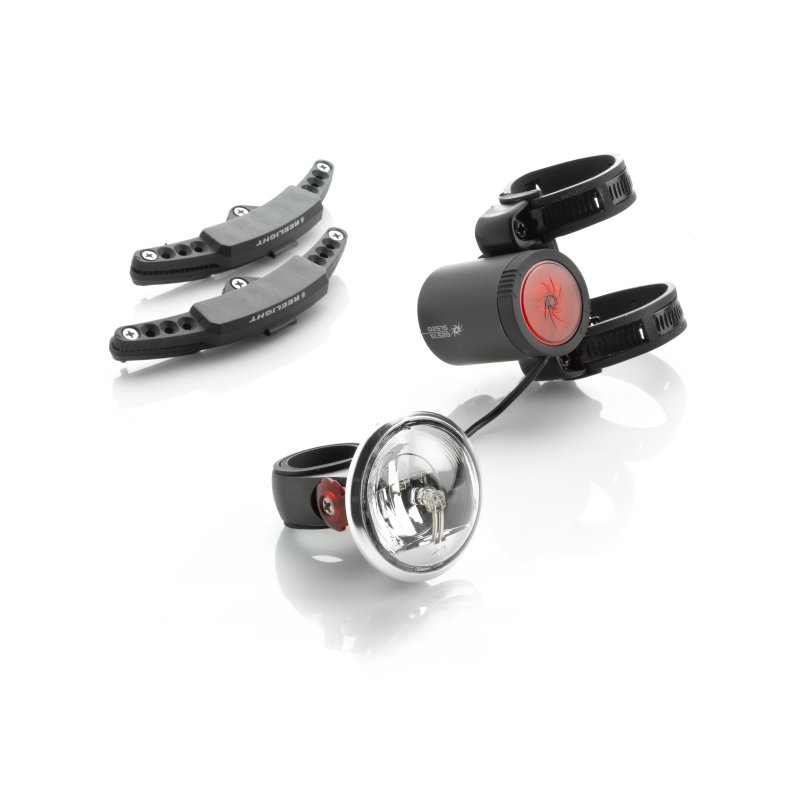 Reelight Lygtes&aelig;t SL520 front Backup med blink