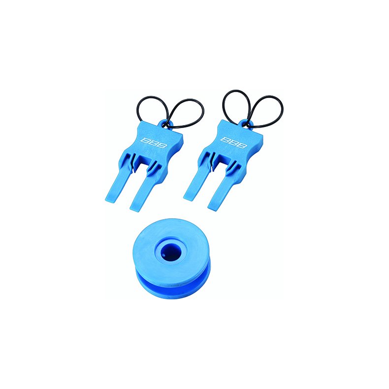 BBB Transport s&aelig;t ThruGrip 2 x Disc adap + k&aelig;de holder