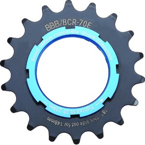 BBB Gearhjul 18T E-Bike Bosch Hærdet stål Sort