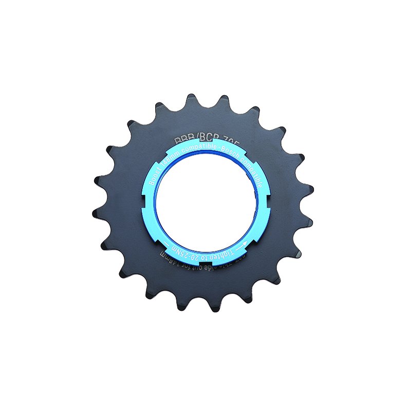 BBB Gearhjul 20T E-Bike Bosch H&aelig;rdet st&aring;l Sort