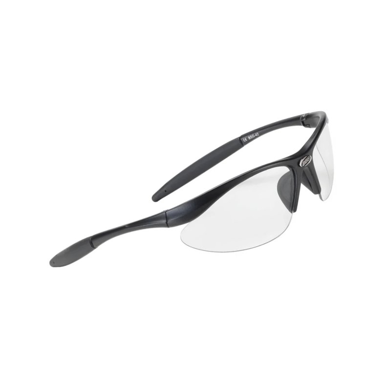 BBB Solbrille Sort Med Klar Linse