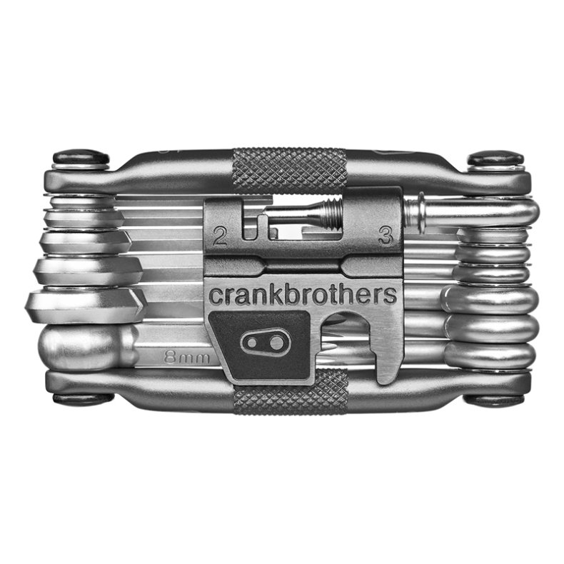 Crankbrothers V&aelig;rkt&oslash;j Multi-tool med 19 funktioner S&oslash;lv