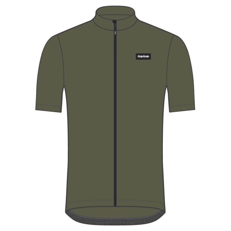 GripGrab EXPLR Merinotech kort&aelig;rmet cykeltr&oslash;je til damer
