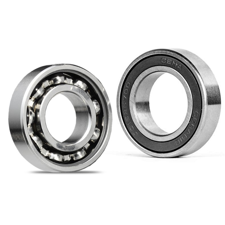 Cema Leje 6902 15x28x7mm Dobbelt t&aelig;tning Crome st&aring;l