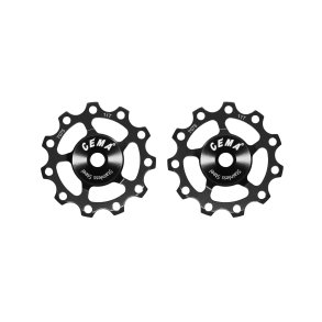 Cema Pulleyhjul Aluminium 11T Shim/Sram 9/10/11 Sort