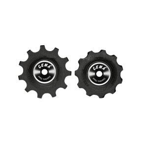 Cema Pulleyhjul Plastic 11T Shim/Sram 9/10/11 Sort