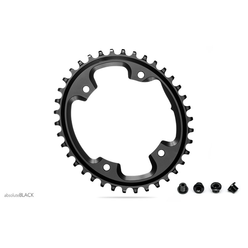 absoluteBLACK Klinge 40T Oval Shimano asymmetrisk