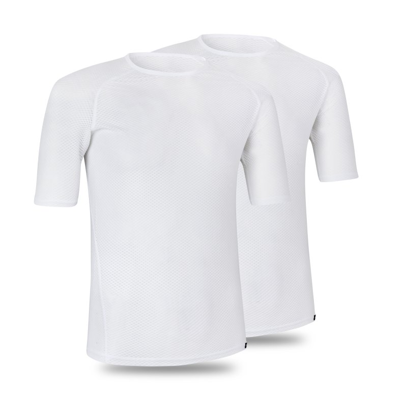 GripGrab Ultralight Mesh Kort&aelig;rmet Base Layer 2-Pack