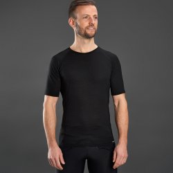 GripGrab Merino Blend Thermo Kort&aelig;rmet Base Layer