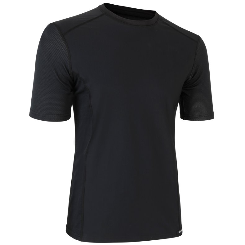 GripGrab WindBreaking Thermo Kort&aelig;rmet Base Layer Small Sort