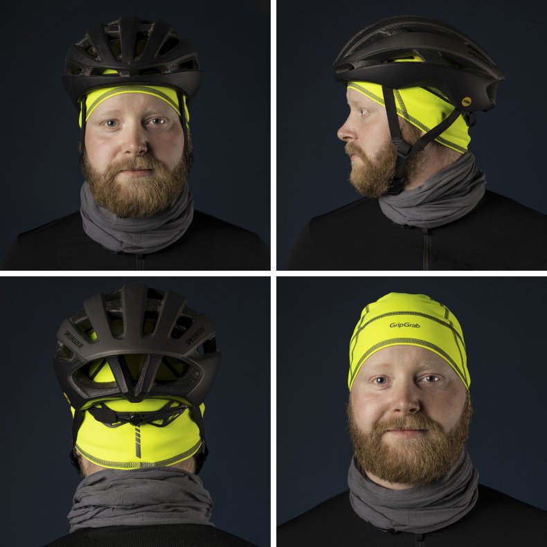 GripGrab Thermo Hi-Vis For&aring;r-Efter&aring;r Skull Cap