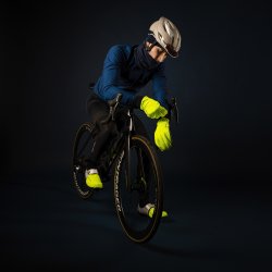 GripGrab Hi-Vis Vindt&aelig;t Landevejs 'Toe Cover'