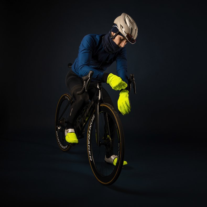 GripGrab Hi-Vis Vindt&aelig;t Landevejs 'Toe Cover'