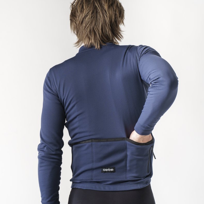 GripGrab Lang&aelig;rmet EXPLR Merinotech-termocykeltr&oslash;je