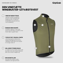 GripGrab PACR vindt&aelig;t letv&aelig;gtsvest