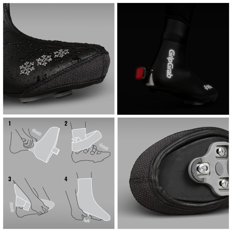 GripGrab Arctic Vandt&aelig;t 'Deep Winter' Skoovertr&aelig;k