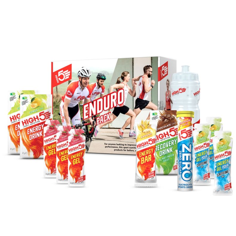 High5 Energipakke ENDURO 750ml flaske + Mix produkter