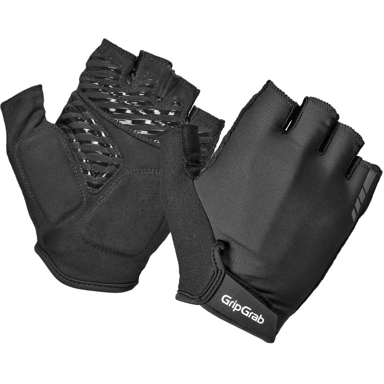 GripGrab ProRide RC Max Polstrede, kortfingrede sommerhandsker Medium - (9) Sort