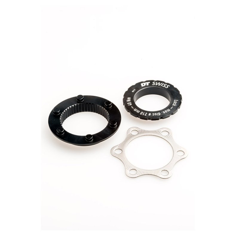 DT Swiss Centerlock adapter MTB Sort