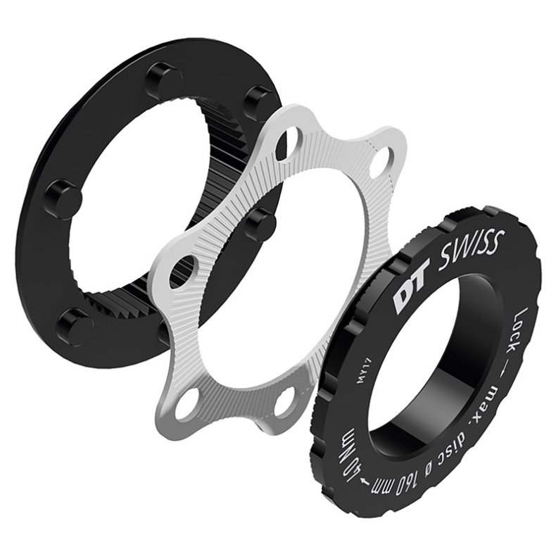 DT Swiss Skivebremseadapter DT Swiss fra CL til 6 bolt inkl